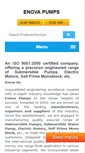 Mobile Screenshot of enovapumps.com